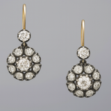 Vintage Gemstone Drop Earrings